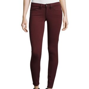Rag and Bone Plush Legging in Mulberry